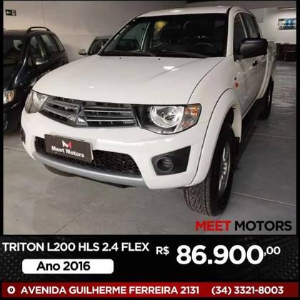 MITSUBISHI L200 TRITON 2.4 HLS 4X2 CD 16V FLEX 4P MANUAL